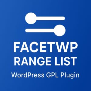 FacetWP - Range List – WordPress GPL Plugin