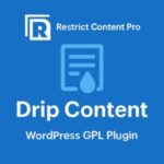 Restrict Content Pro - Drip Content – WordPress GPL Plugin