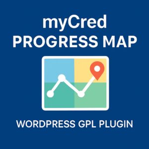 myCred Progress Map – WordPress GPL Plugin