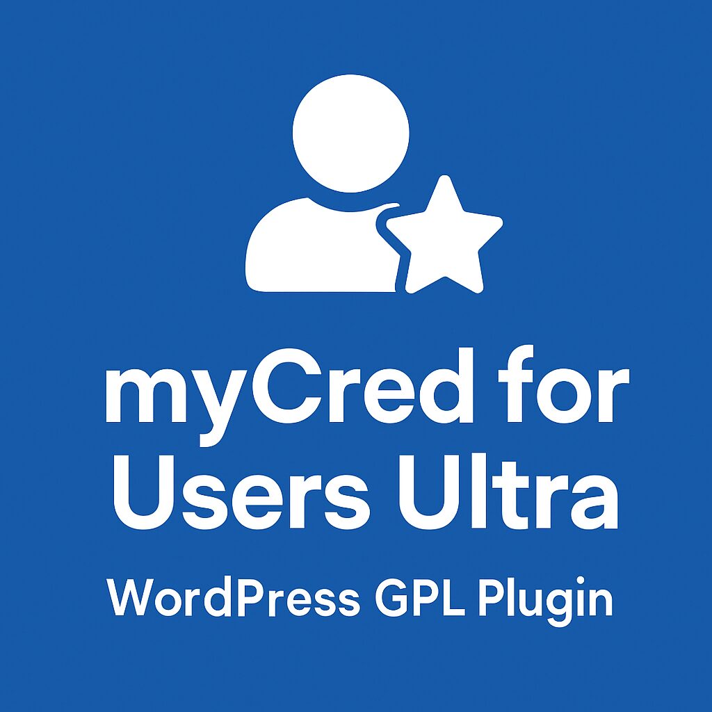 myCred for Users Ultra – WordPress GPL Plugin