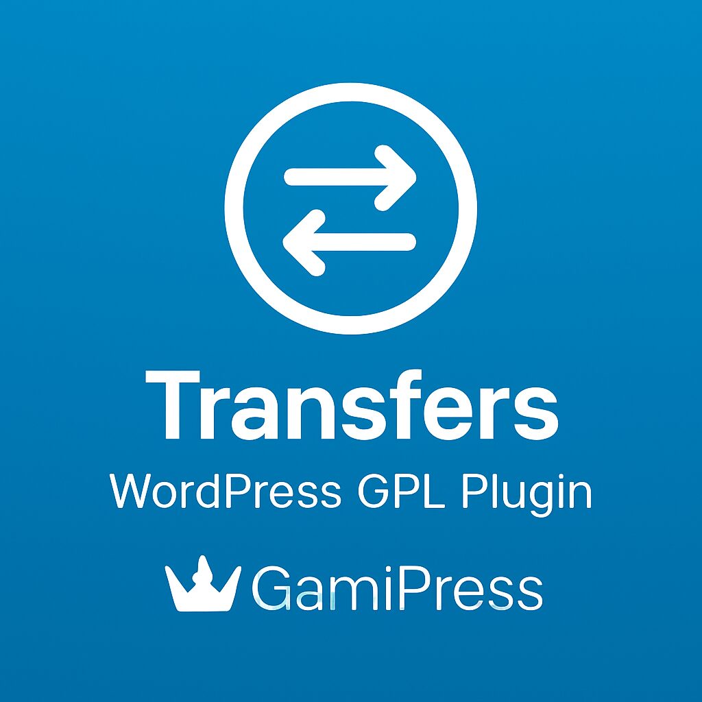 GamiPress - Transfers – WordPress GPL Plugin
