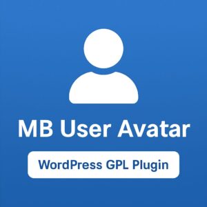 MB User Avatar – WordPress GPL Plugin