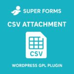 Super Forms - CSV Attachment – WordPress GPL Plugin