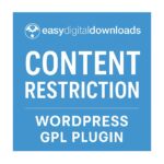 Easy Digital Downloads - Content Restriction – WordPress GPL Plugin