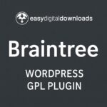 Easy Digital Downloads - Braintree – WordPress GPL Plugin