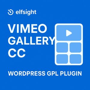 Elfsight Vimeo Gallery CC – WordPress GPL Plugin