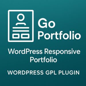 Go Portfolio - WordPress Responsive Portfolio – WordPress GPL Plugin