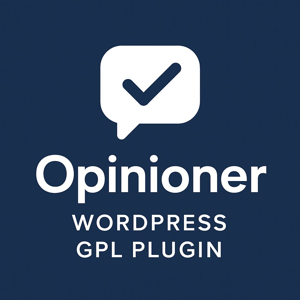 Opinioner – WordPress GPL Plugin