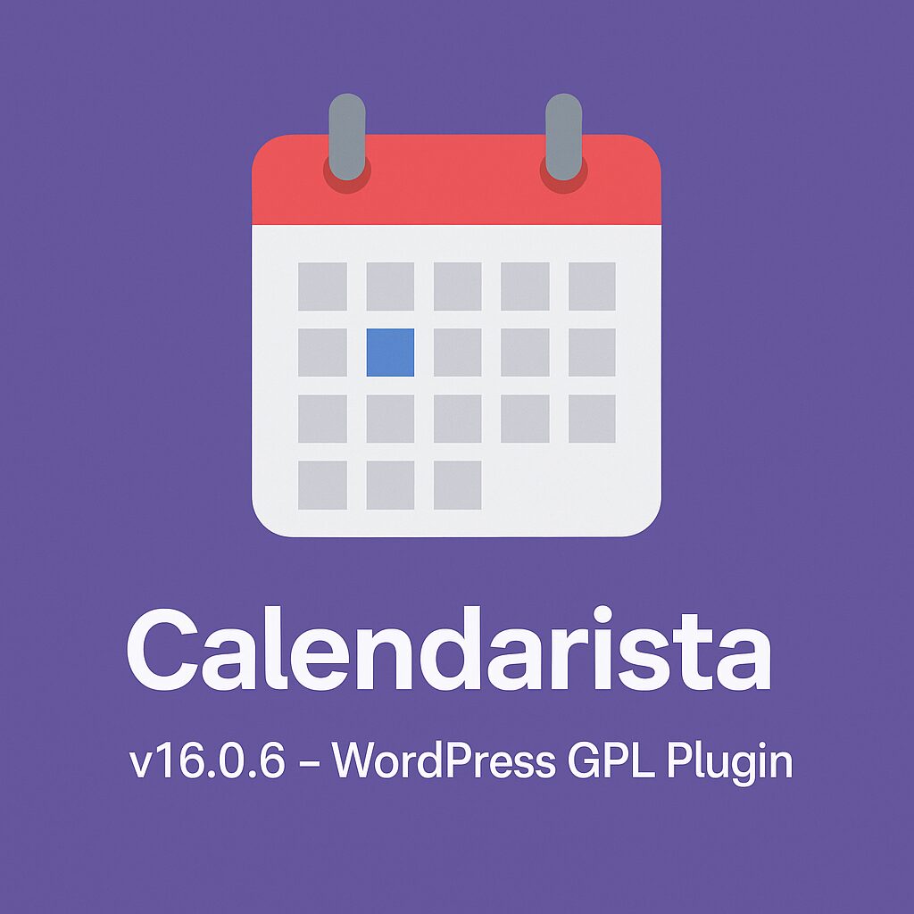 Calendarista – WordPress GPL Plugin