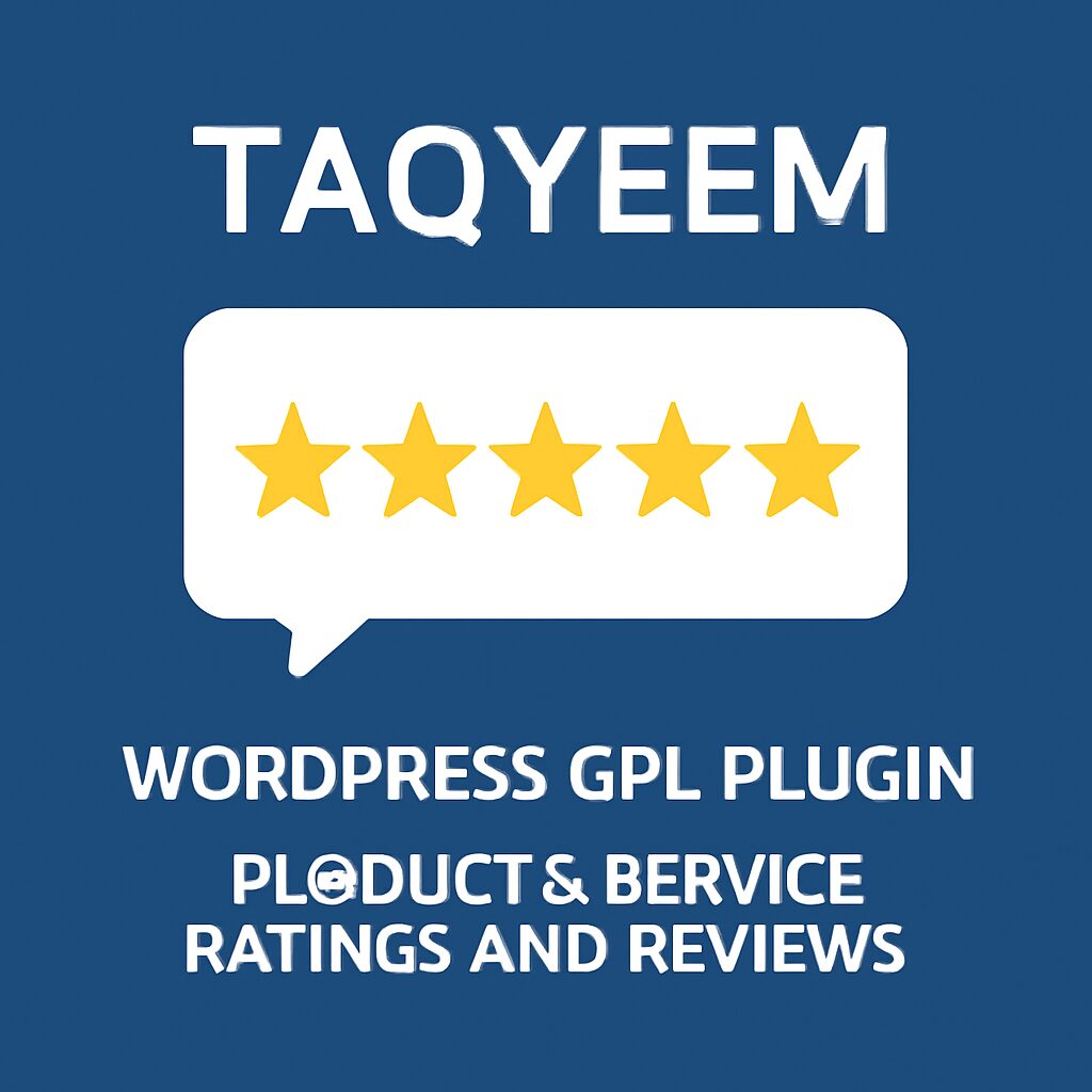 Taqyeem – WordPress GPL Plugin